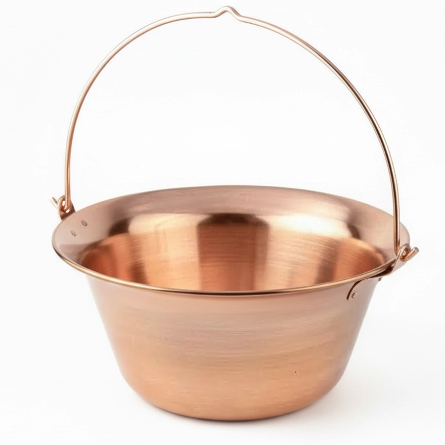 Medený kotlík 20 L s varechou